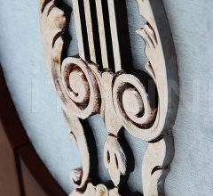 Стул с подлокотниками Violino 0572A фабрика Seven Sedie