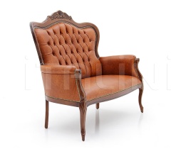 Итальянские Диваны - Двухместный диван Foglia 0218D Итальянские Диваны - Двухместный диван Foglia 0218D фабрика Seven Sedie