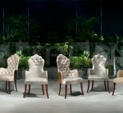 Стул с подлокотниками Pascia PO 54-PO 38-PO 37 Стул с подлокотниками Pascia PO 54-PO 38-PO 37 фабрика Carpanelli