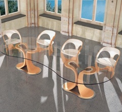 Стол обеденный Mistral TA 42-K-TA 43-K Стол обеденный Mistral TA 42-K-TA 43-K фабрика Carpanelli