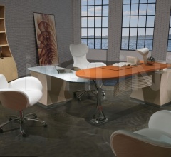 Итальянские Письменные столы - Письменный стол Cartesio SC 19 фабрика Carpanelli