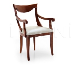 Стул с подлокотниками Pascal 0322A фабрика Seven Sedie