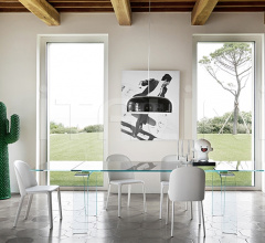 Стол обеденный kayo фабрика Fiam