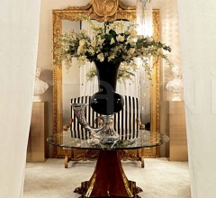 Стол обеденный W.005/ROUND TABLE MARBLE TOP Стол обеденный W.005/ROUND TABLE MARBLE TOP фабрика Zanaboni