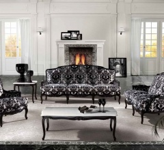 Трехместный диван 1663/BD3 фабрика Angelo Cappellini