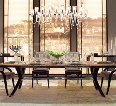 Стол обеденный Brunello Стол обеденный Brunello фабрика Fendi Casa
