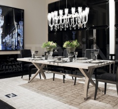 Стол обеденный Brunello Стол обеденный Brunello фабрика Fendi Casa