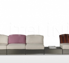 Модульный диван Amore Outdoor Модульный диван Amore Outdoor фабрика Fendi Casa