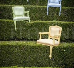 Стул с подлокотниками FR2284 TS444 фабрика Cavio Casa