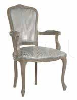 Стул с подлокотниками FR2212 TS416 фабрика Cavio Casa