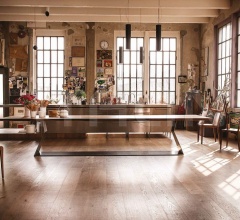 Стол обеденный BEDROCK PLANK Стол обеденный BEDROCK PLANK фабрика Riva 1920