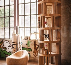 Книжный стеллаж TORRE LIGNEA фабрика Riva 1920