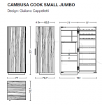 Буфет CAMBUSA COOK SMALL & COOK SMALL JUMBO Riva 1920