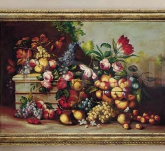 Картина Cassapanca e fiori 4000 Картина Cassapanca e fiori 4000 фабрика Andrea Fanfani