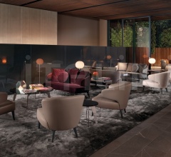 Итальянские Кресла - Кресло Aston фабрика Minotti