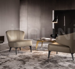 Итальянские Кресла - Кресло Aston фабрика Minotti