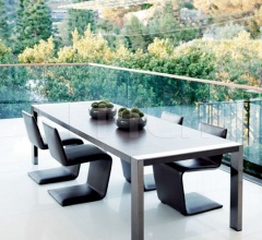 Итальянские Столы обеденные - Стол обеденный Lennon фабрика Minotti