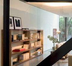 Итальянские Стеллажи - Книжный стеллаж Johns фабрика Minotti