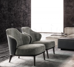 Итальянские Кресла - Кресло Leslie фабрика Minotti
