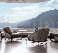 Итальянские Уличные кресла - Кресло Rivera Итальянские Уличные кресла - Кресло Rivera фабрика Minotti