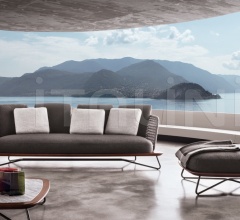 Итальянские Уличная мебель - Диван Rivera Итальянские Уличная мебель - Диван Rivera фабрика Minotti