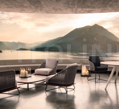 Итальянские Уличная мебель - Диван Rivera Итальянские Уличная мебель - Диван Rivera фабрика Minotti