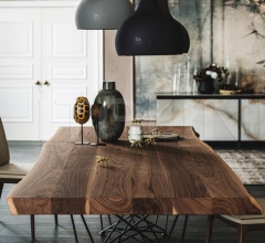Стол обеденный Gordon Deep Wood Стол обеденный Gordon Deep Wood фабрика Cattelan Italia