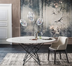 Стол обеденный Gordon Keramik Стол обеденный Gordon Keramik фабрика Cattelan Italia