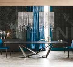 Стол обеденный Skorpio Keramik Стол обеденный Skorpio Keramik фабрика Cattelan Italia