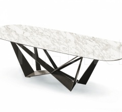 Стол обеденный Skorpio Keramik Стол обеденный Skorpio Keramik фабрика Cattelan Italia