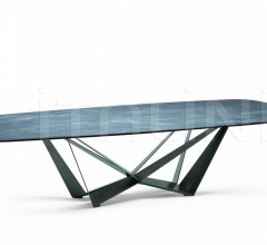 Стол обеденный Skorpio Keramik Стол обеденный Skorpio Keramik фабрика Cattelan Italia