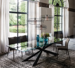 Стол обеденный Spyder фабрика Cattelan Italia