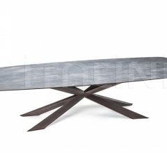 Стол обеденный Spyder Keramik Стол обеденный Spyder Keramik фабрика Cattelan Italia