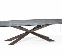 Стол обеденный Spyder Keramik Стол обеденный Spyder Keramik фабрика Cattelan Italia