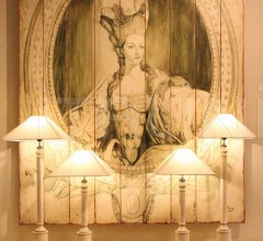 Настольная лампа S 62124 – S 62131 фабрика Guadarte