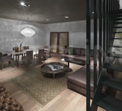 Стол обеденный Self фабрика Giulio Marelli