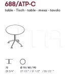 Барный стол Agra 688/ATP-C Potocco
