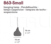 Подвесной светильник Nest 863/SMALL Potocco