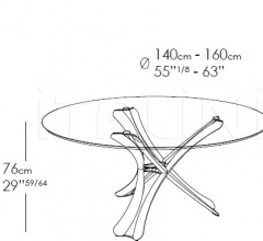 Стол ELICA фабрика Klab Design (закрыта)