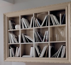 Навесной книжный шкаф Greta 574 Навесной книжный шкаф Greta 574 фабрика CorteZari