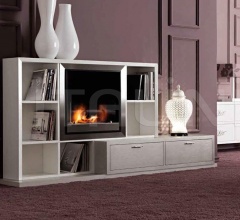 Модульный книжный шкаф Keope 761 Модульный книжный шкаф Keope 761 фабрика CorteZari