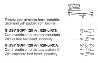 Кровать Giusy-Soft 928-L-RCA CorteZari