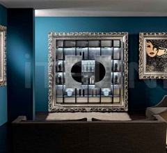 Настенное зеркало FRAME - 120 BAROQUE MIRROR фабрика Vismara Design