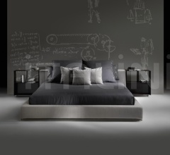 Итальянские Кровати - Кровать Groundpiece фабрика Flexform