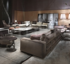 Итальянские Диваны - Модульный диван Pleasure Итальянские Диваны - Модульный диван Pleasure фабрика Flexform