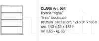 Навесной шкаф Clara 564 CorteZari