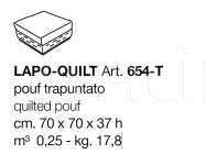 Пуф Lapo-Quilt 654-T CorteZari