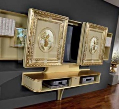 Стойка под TV SLIDING HOME CINEMA ART DECO Стойка под TV SLIDING HOME CINEMA ART DECO фабрика Vismara Design