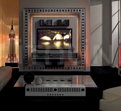 Стойка под TV THE FRAME HOME CINEMA GLASS EYES фабрика Vismara Design