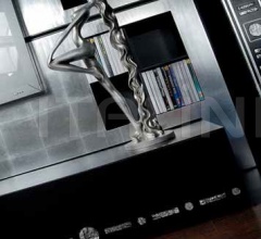 Стойка под TV THE WALL HOME CINEMA SILVER EYES фабрика Vismara Design